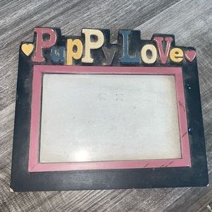 Puppy Love photo frame